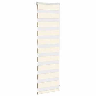 Zebra rolgordijn 40x100 cm stofbreedte 35,9 cm marmerbeige 3