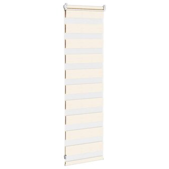 Zebra rolgordijn 40x100 cm stofbreedte 35,9 cm marmerbeige 4