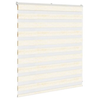 Zebra rolgordijn 135x100 cm stofbreedte 130,9 cm marmerbeige 3