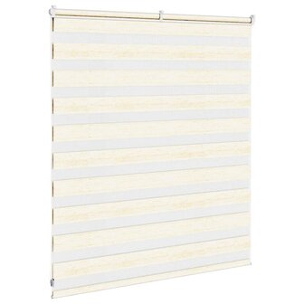 Zebra rolgordijn 135x100 cm stofbreedte 130,9 cm marmerbeige 4