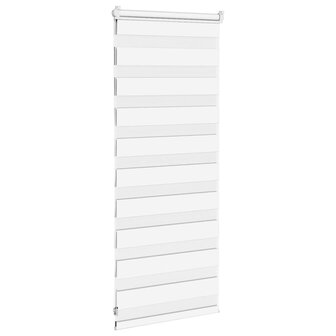 Zebra rolgordijn 65x100 cm stofbreedte 60,9 cm polyester wit 4