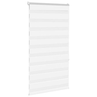 Zebra rolgordijn 75x150 cm stofbreedte 70,9 cm polyester wit 3