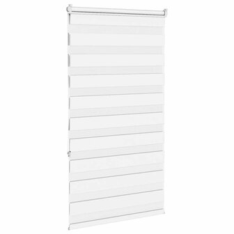 Zebra rolgordijn 75x150 cm stofbreedte 70,9 cm polyester wit 4