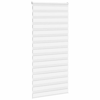 Zebra rolgordijn 105x230 cm stofbreedte 100,9cm polyester wit 3