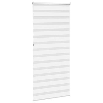 Zebra rolgordijn 105x230 cm stofbreedte 100,9cm polyester wit 4