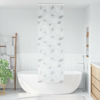 Doucherolgordijn met cassette 80x240 cm stofbreedte 76 cm 2