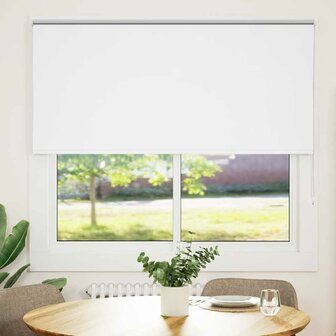 Rolgordijn verduisterend 150x130 cm stofbreedte 146,6 cm wit 2
