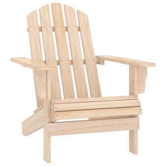 Tuinstoel Adirondack massief vurenhout 1