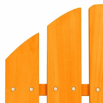 Tuinstoel Adirondack massief vurenhout oranje 5