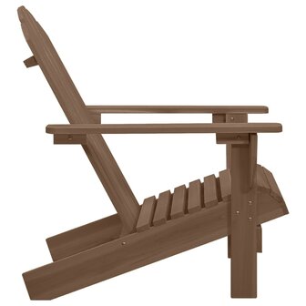 Tuinstoel hout bruin 3