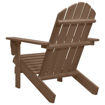 Tuinstoel hout bruin 4