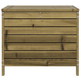 Tuinvoetenbank 62x63,5x53,5 cm ge&iuml;mpregneerd grenenhout 4