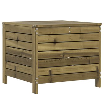 Tuinvoetenbank 62x63,5x53,5 cm ge&iuml;mpregneerd grenenhout 6