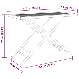 5-delige Tuinset bamboe 8
