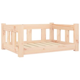 Hondenmand 65,5x50,5x28 cm massief grenenhout 2