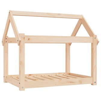 Hondenmand 81x60x70 cm massief grenenhout 2