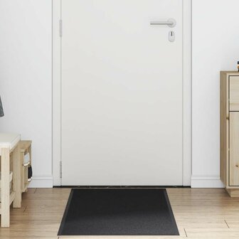 Deurmat 60x180 cm zwart 2