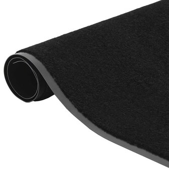 Deurmat 60x180 cm zwart 4