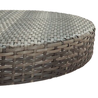 5-delige Tuinbarset met kussens poly rattan grijs 7