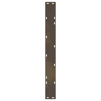 Eettafel met natuurlijke rand 320x80x74 cm massief eikenhout 7