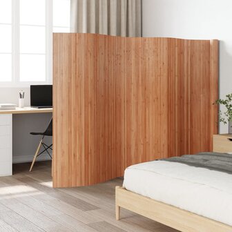 Kamerscherm 165x600 cm bamboe naturel 1
