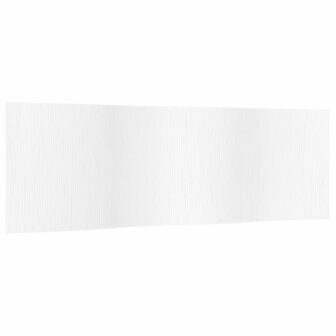 Kamerscherm 165x600 cm bamboe wit 2