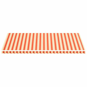 Vervangingsdoek voor luifel 6x3 m geel en oranje 3