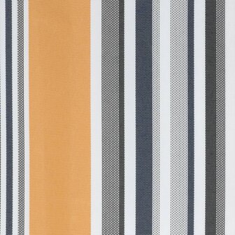 Vervangingsdoek voor luifel gestreept 6x3 m meerkleurig 6