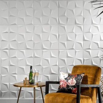 WallArt 12 st Wandpanelen 3D GA-WA28 Beau 8