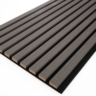 WallArt Akupanelen 4 st akoestisch askleurig eiken 7