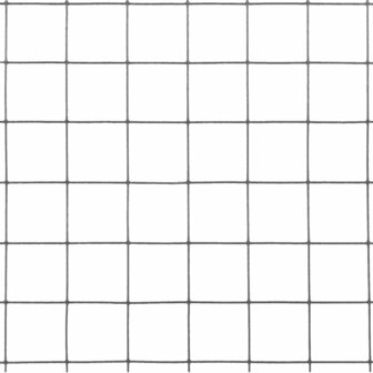 Kippengaas 25x0,5 m staal met PVC coating grijs 4