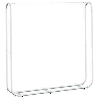 Haardhoutrek met regenhoes 150x25x150 cm gegalvaniseerd staal 6