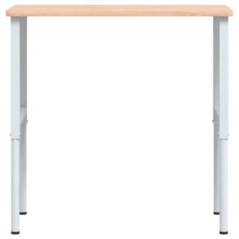 Werkbank rechthoekig 100x60x(71,5-98) cm massief beukenhout 4