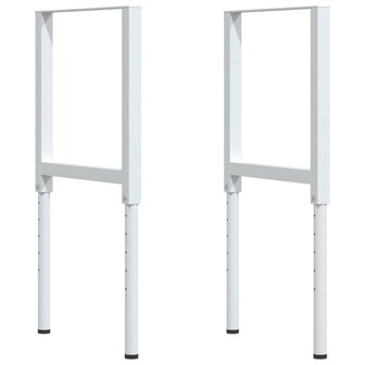 Werkbank rechthoekig 100x60x(71,5-98) cm massief beukenhout 5
