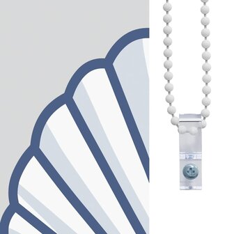 Doucherolgordijn met cassette 90x240 cm stofbreedte 86 cm 7