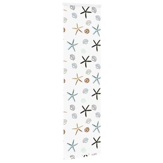 Doucherolgordijn met cassette 70x240 cm stofbreedte 66 cm 4