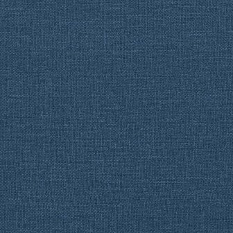 Bed met matras stof blauw 90x200 cm 8