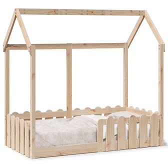 Bedhuis massief grenenhout 70x140 cm 2