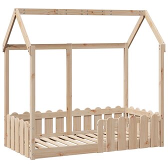 Bedhuis massief grenenhout 70x140 cm 3