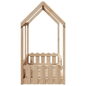 Bedhuis massief grenenhout 70x140 cm 5