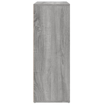 Dressoir 60x31x84 cm bewerkt hout grijs sonoma eikenkleurig 6