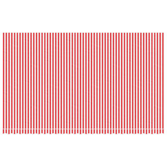 Vervangingsdoek voor luifel gestreept 6x3,5 m rood en wit 3