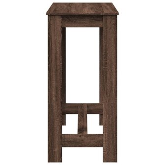 Bartafel 102x50x103,5 cm bewerkt hout bruin eikenkleurig 5