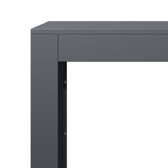 Haardhoutrek 60x40x100 cm staal antracietkleurig 7