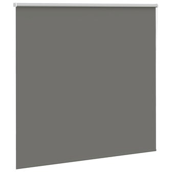 Rolgordijn verduisterend 150x130 cm stofbreedte 146,6 cm grijs 3