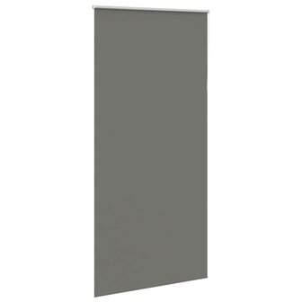 Rolgordijn verduisterend 105x210 cm stofbreedte 100,7 cm grijs 3