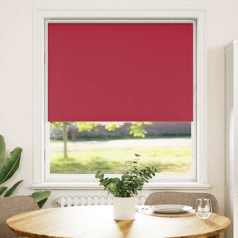 Rolgordijn 95x130 cm stofbreedte 90,7 cm verduisterend rood 1