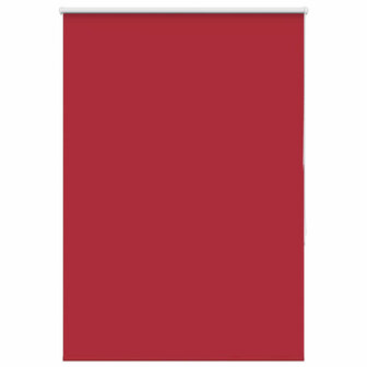 Rolgordijn 95x130 cm stofbreedte 90,7 cm verduisterend rood 2