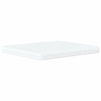 Bed met matras kunstleer zwart 180x200 cm 8