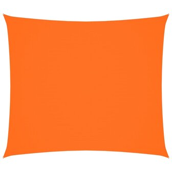 Schaduwdoek rechthoekig 2x2,5 m oxford stof oranje 2